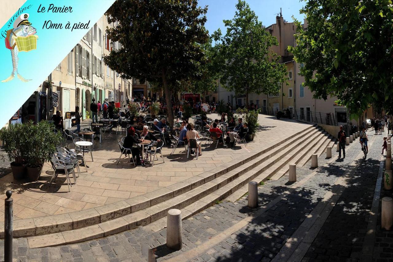 Ferienwohnung La Butte Des Carmes - 3Mn Du Panier Marseilles Exterior foto